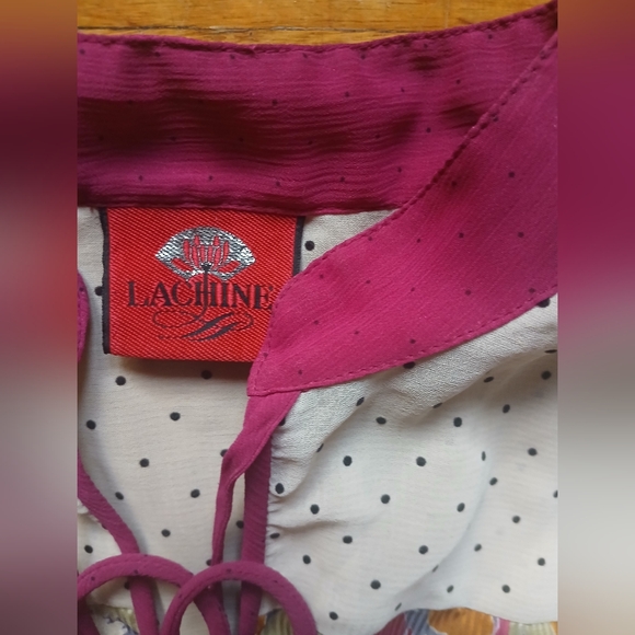 "LACHINE" Colorful Geometric Long Sleeve Dress - Picture 5 of 13